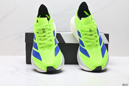 Adidas K81801550 Unisex Running Shoes #4 - Neon Green/Blue - image 22