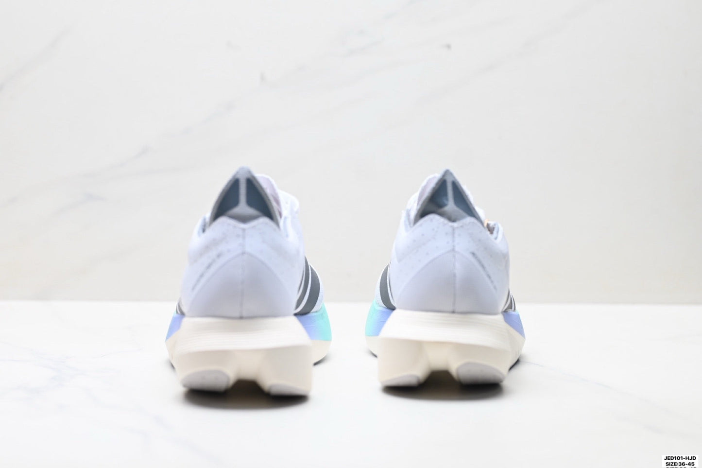 Adidas K81801550 Unisex Running Shoes #4 - White/Mint - image 28