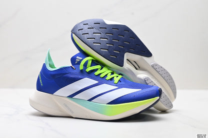 Adidas K81801550 Unisex Running Shoes #4 - Blue/Neon Green - image 34