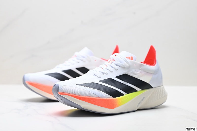 Adidas K81801550 Unisex Running Shoes #4 - White/Black/Red - image 46