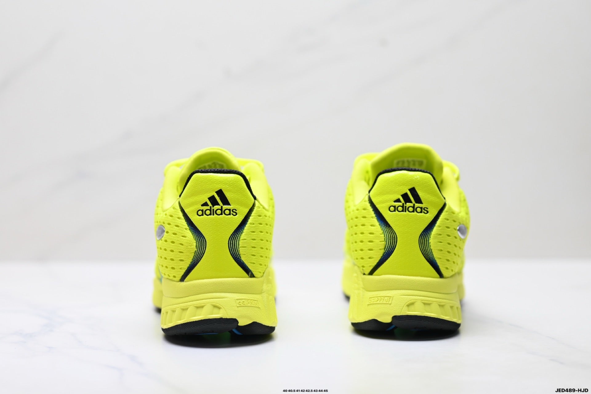 Adidas K81801550 Men's Running Shoes #2 - Neon Yellow/Blue - image 23