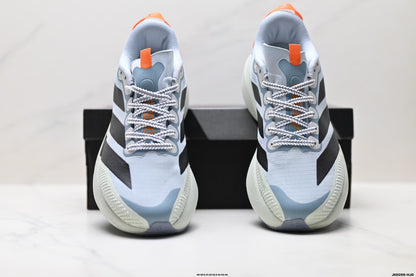 Adidas K81801550 Men's Running Shoes #3 - Light Grey/Orange - image 2