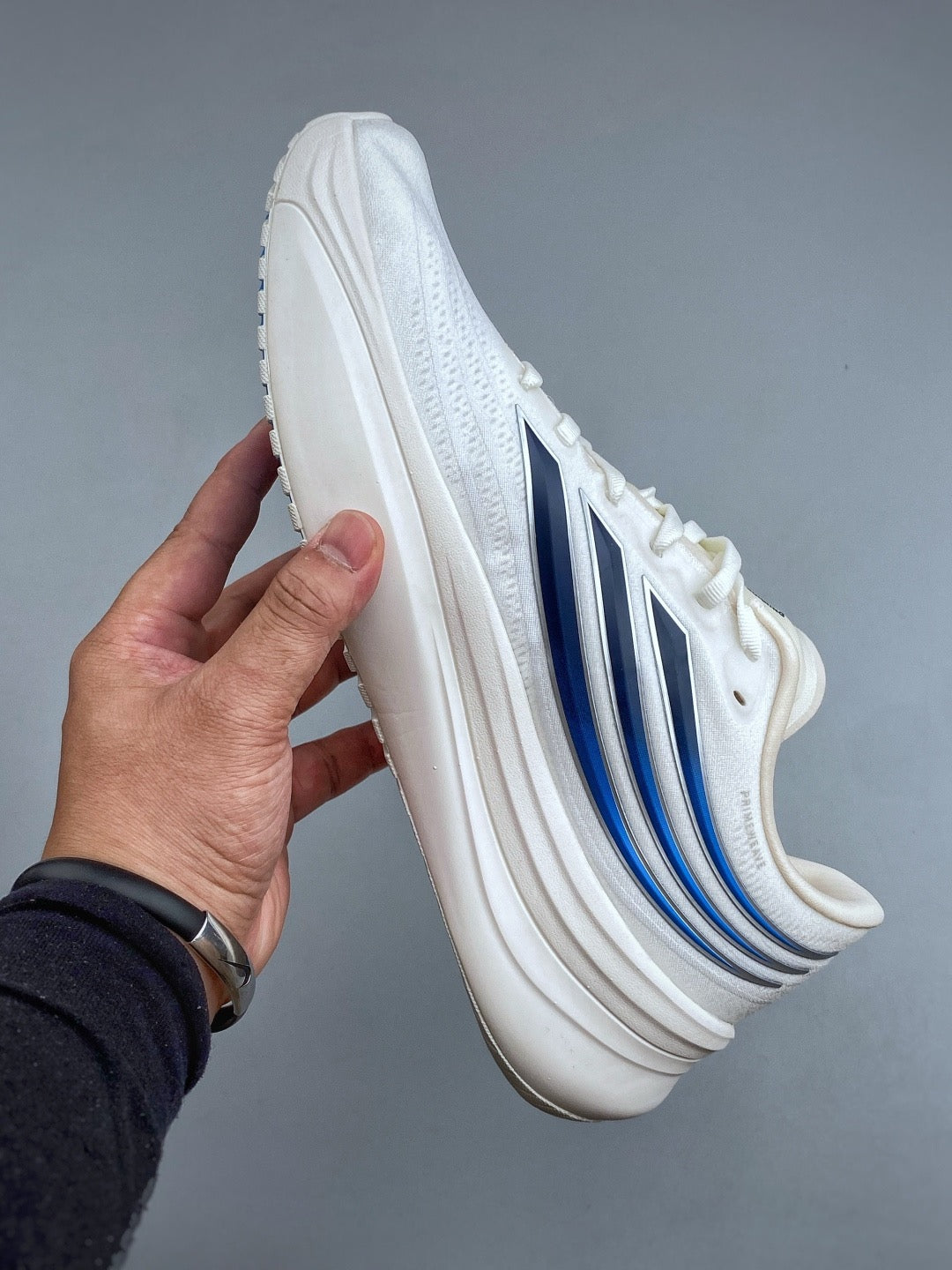 Adidas FF8801550 Men's Running Shoes - White/Light Blue - image 5