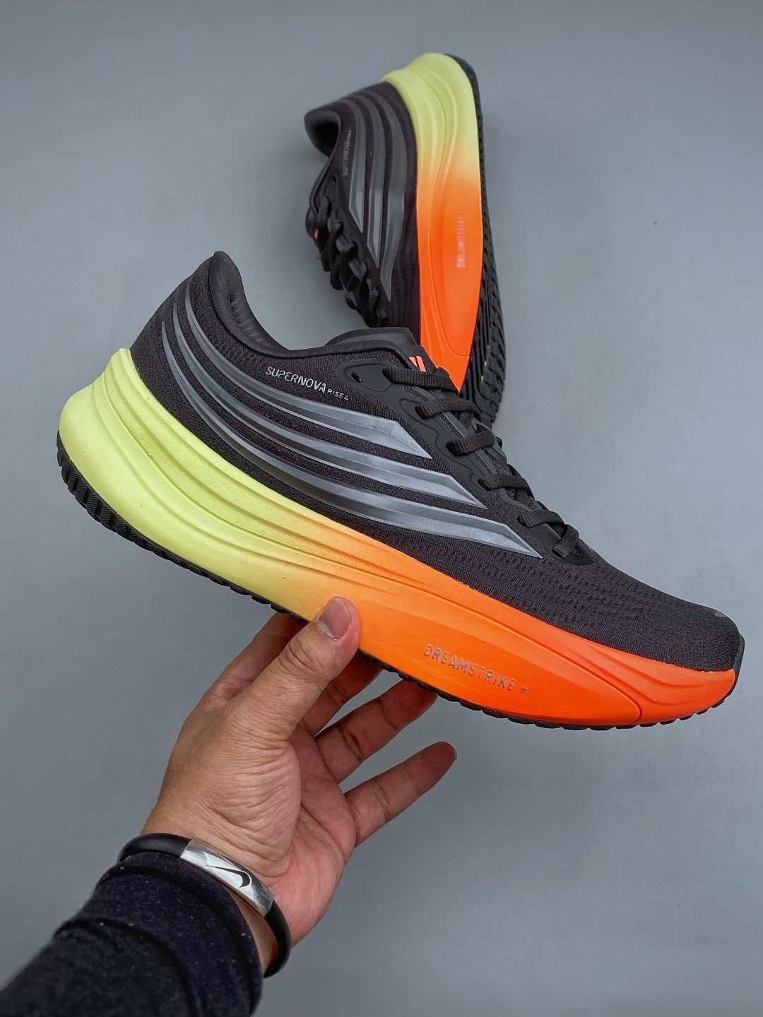 Adidas FF8801550 Men's Running Shoes - Black/Orange - image 8