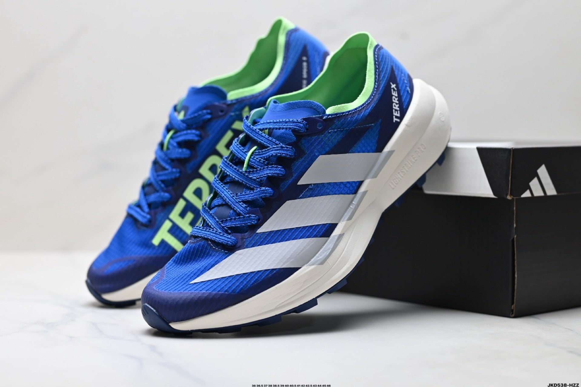 Adidas K81801550 Unisex Running Shoes #2 - Blue/Green