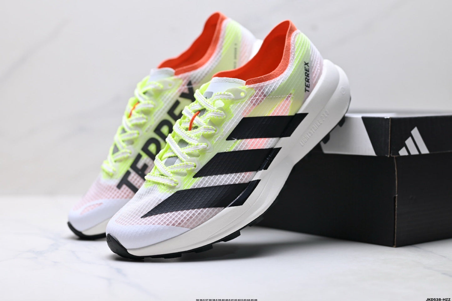 Adidas K81801550 Unisex Running Shoes #2 - Orange/Black - image 11