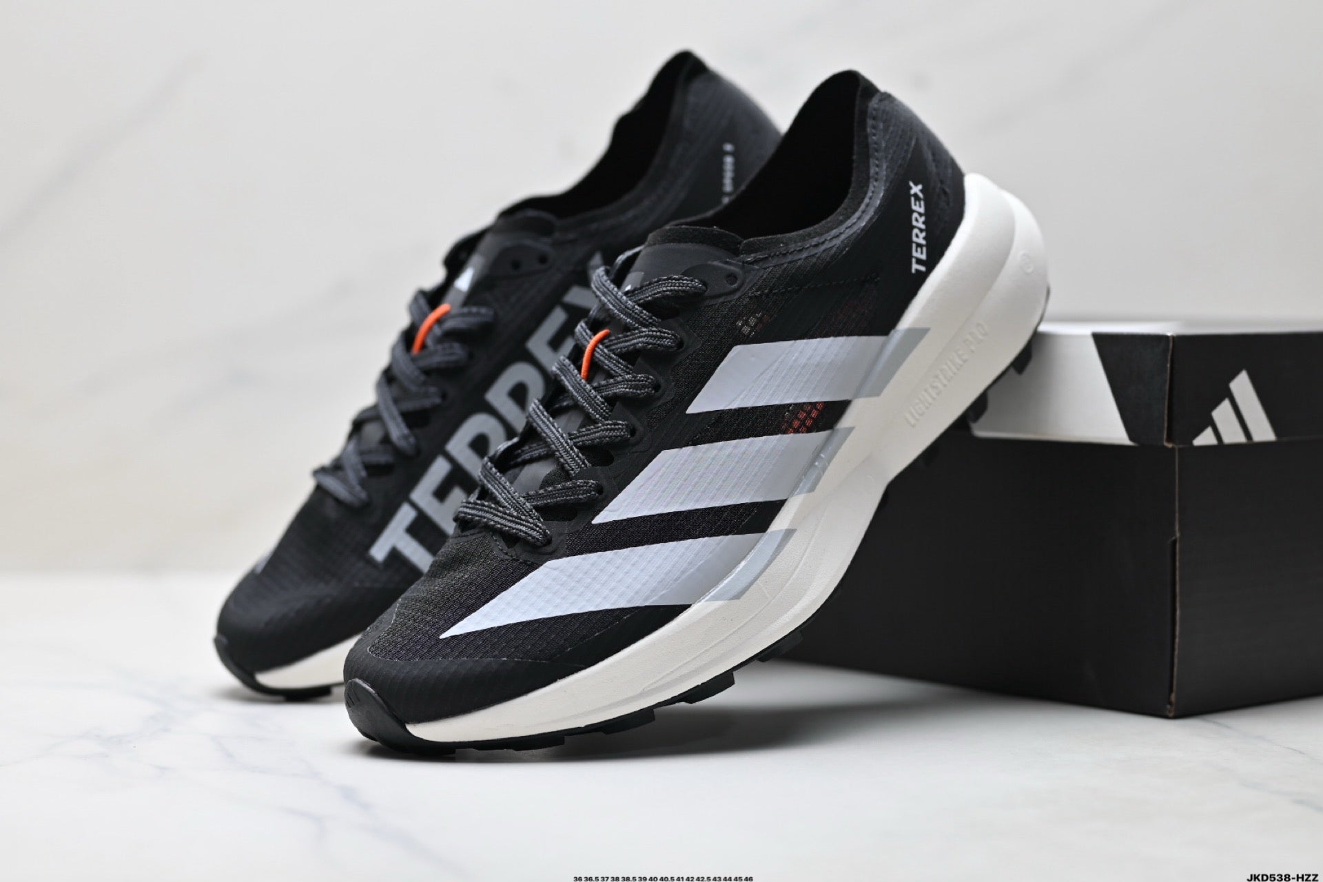 Adidas K81801550 Unisex Running Shoes #2 - Black/Orange/Purple - image 21