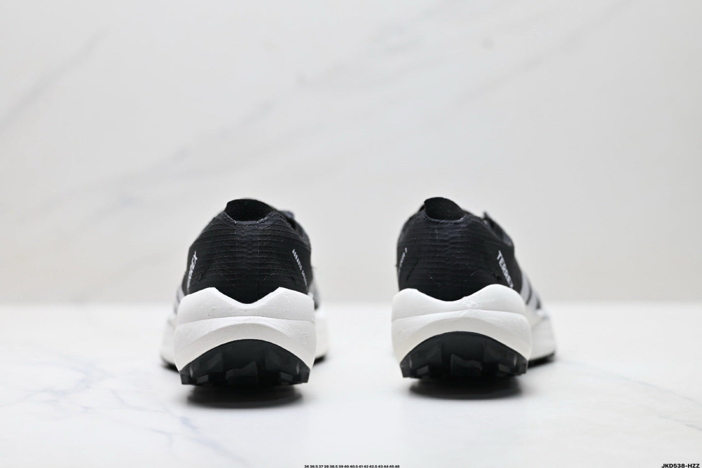 Adidas K81801550 Unisex Running Shoes #2 - Black/White/Red - image 23