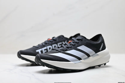 Adidas K81801550 Unisex Running Shoes #2 - Black/White/Red - image 25