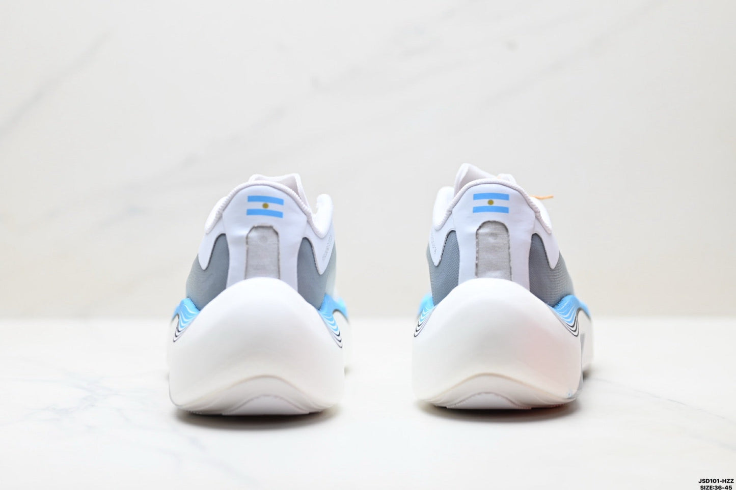 Adidas K81801850 Unisex Running Shoes - White/Blue - image 8