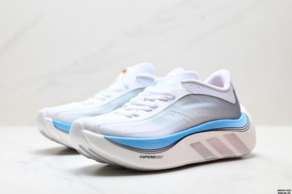 Adidas K81801850 Unisex Running Shoes - White/Blue - image 10