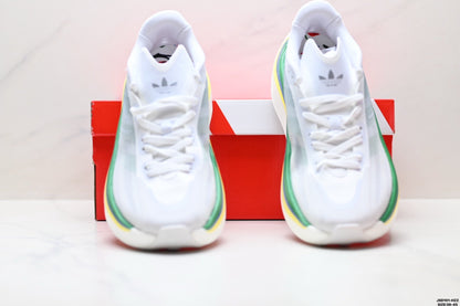 Adidas K81801850 Unisex Running Shoes - White/Green - image 17