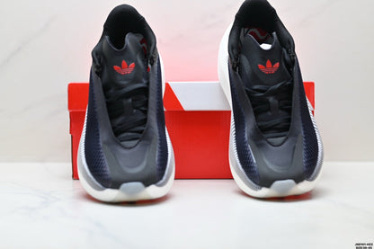 Adidas K81801850 Unisex Running Shoes - Black/Grey/Red - image 22