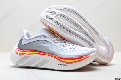 Adidas K81801850 Unisex Running Shoes - White/Orange - image 29