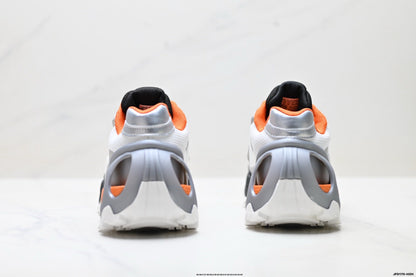 Adidas K81801650 Unisex Running Shoes #2 - Black/White/Orange - image 3