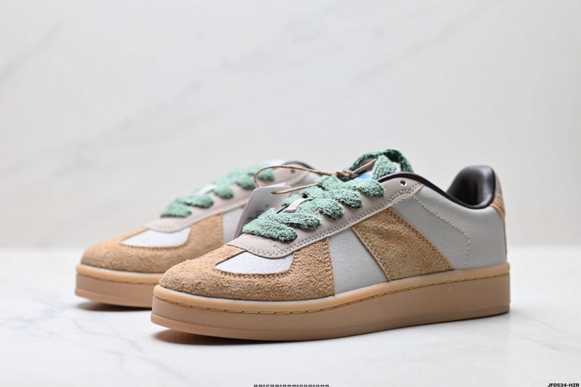 Adidas K81801650 Unisex Casual Sneakers - Tan/Mint - image 5