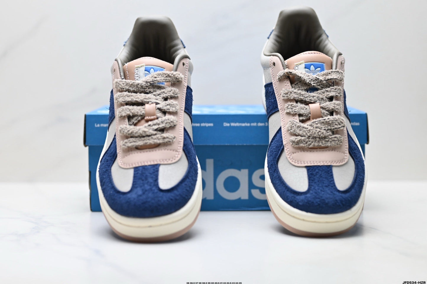 Adidas K81801650 Unisex Casual Sneakers - Navy/Beige - image 7