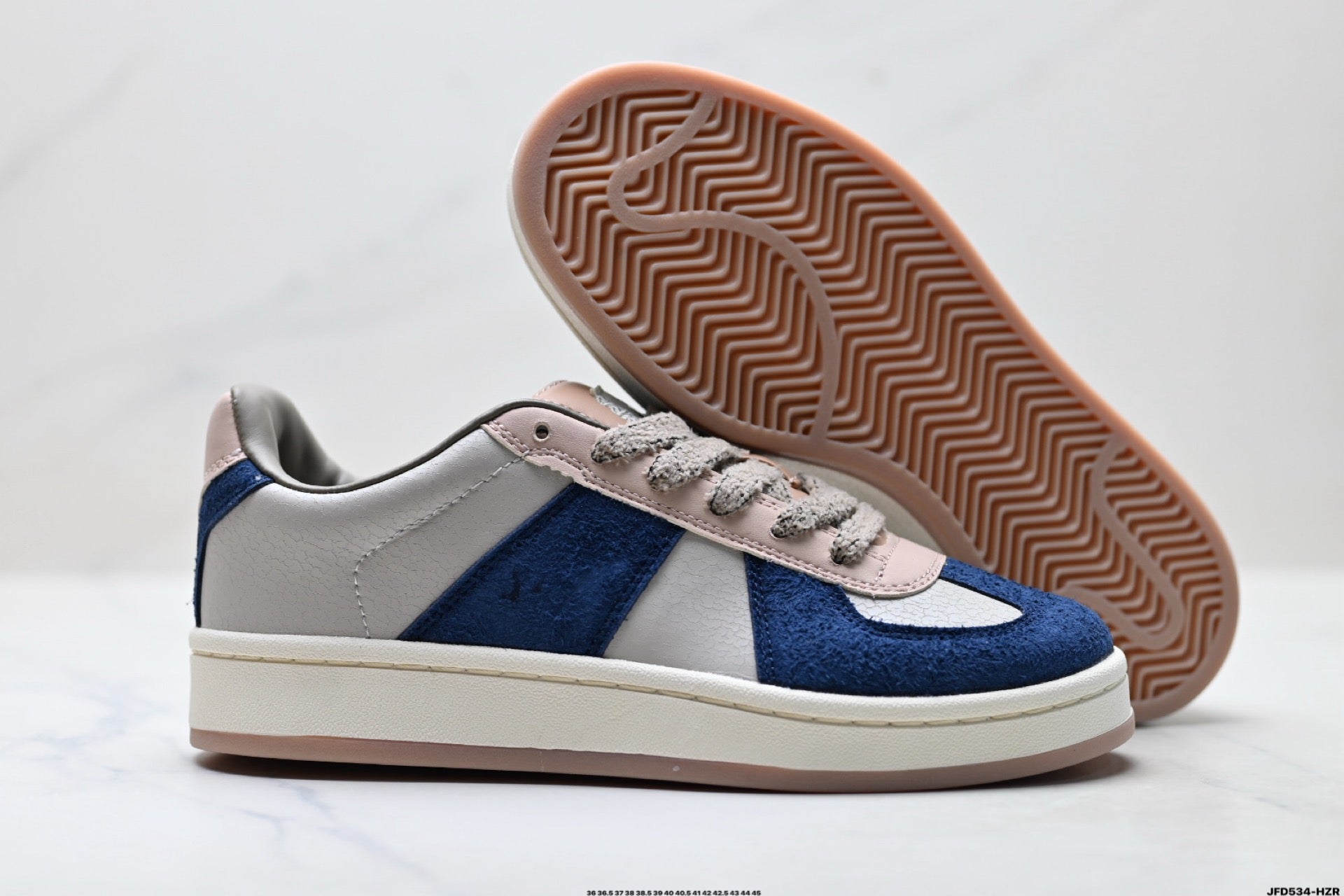 Adidas K81801650 Unisex Casual Sneakers - Navy/Beige - image 9