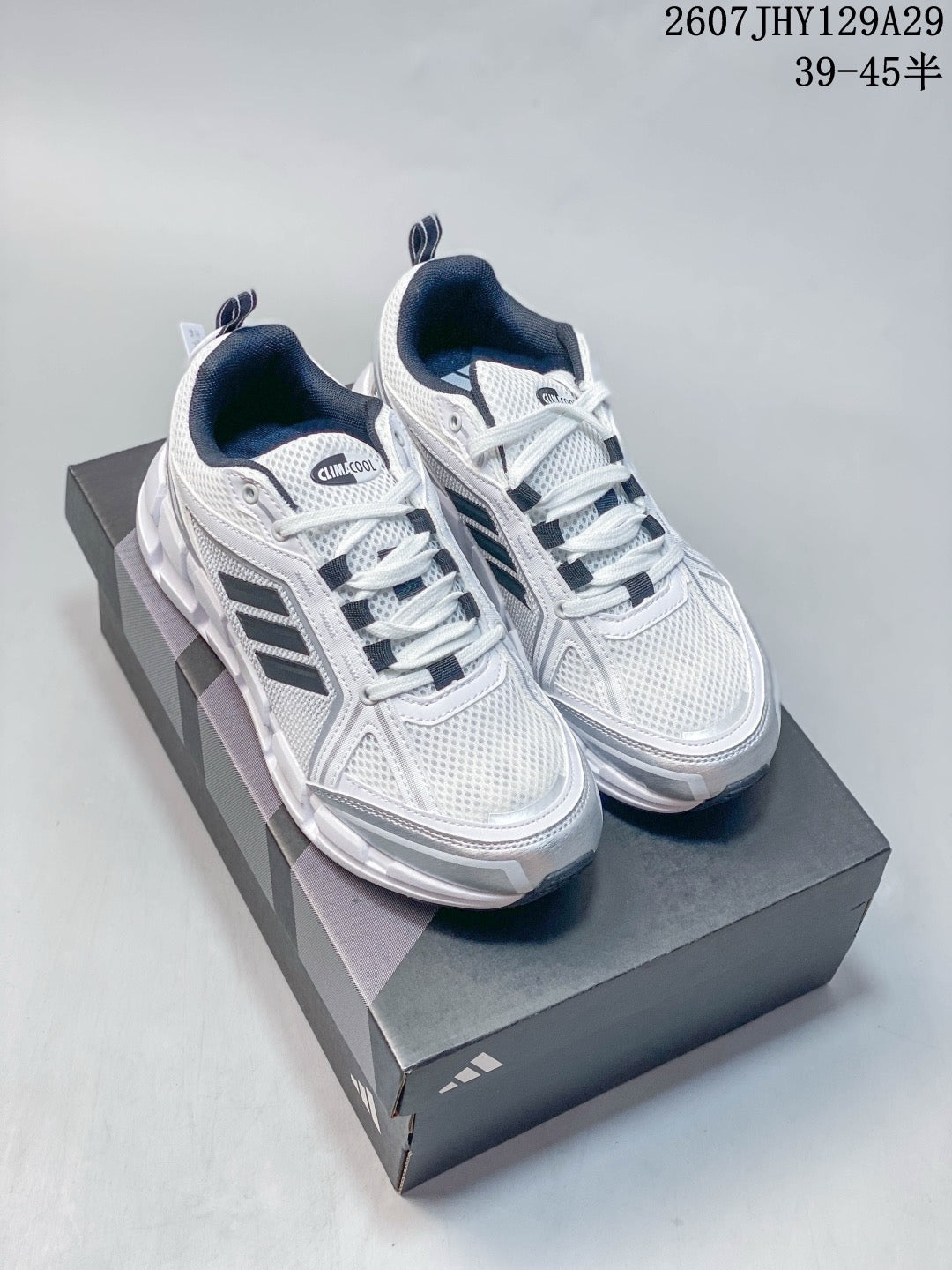 Adidas KK01550 Men's Running Shoes - White/Grey