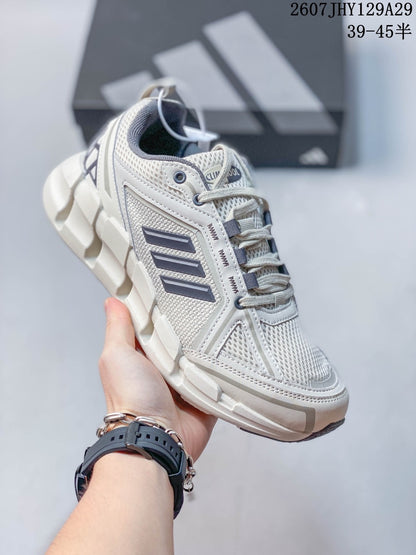 Adidas KK01550 Men's Running Shoes - White/Grey/Beige - image 10