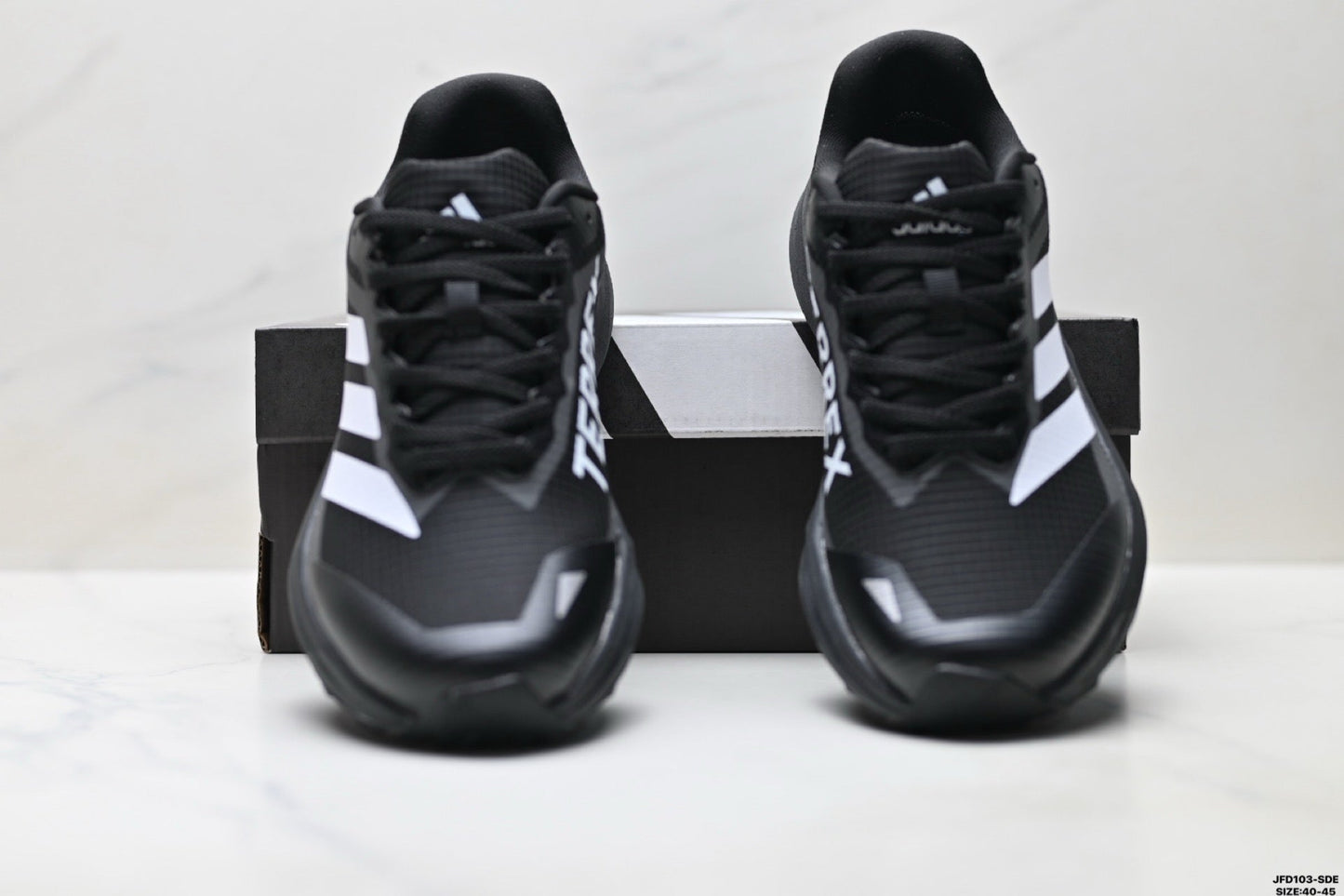 Adidas K81801650 Men's Running Shoes - Black/White - image 12