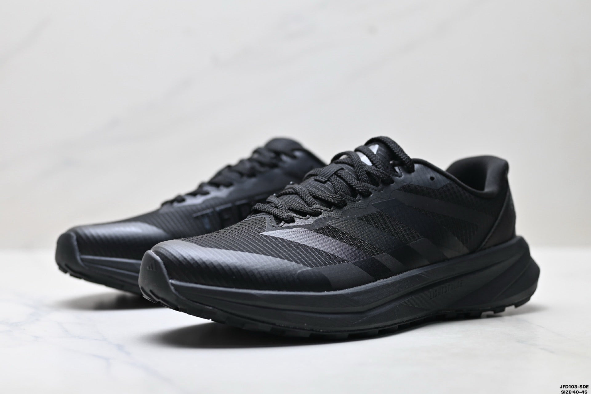 Adidas K81801650 Men's Running Shoes - Black/Grey - image 25