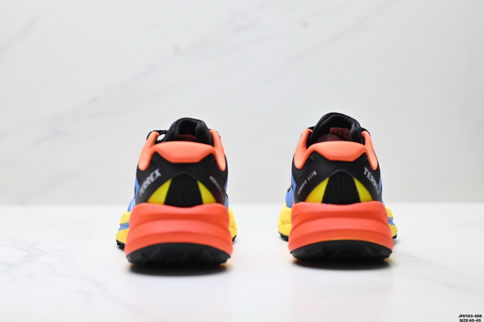 Adidas K81801650 Men's Running Shoes - Black/Blue/Yellow - image 28