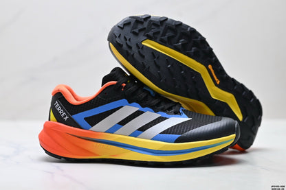 Adidas K81801650 Men's Running Shoes - Black/Blue/Yellow - image 29