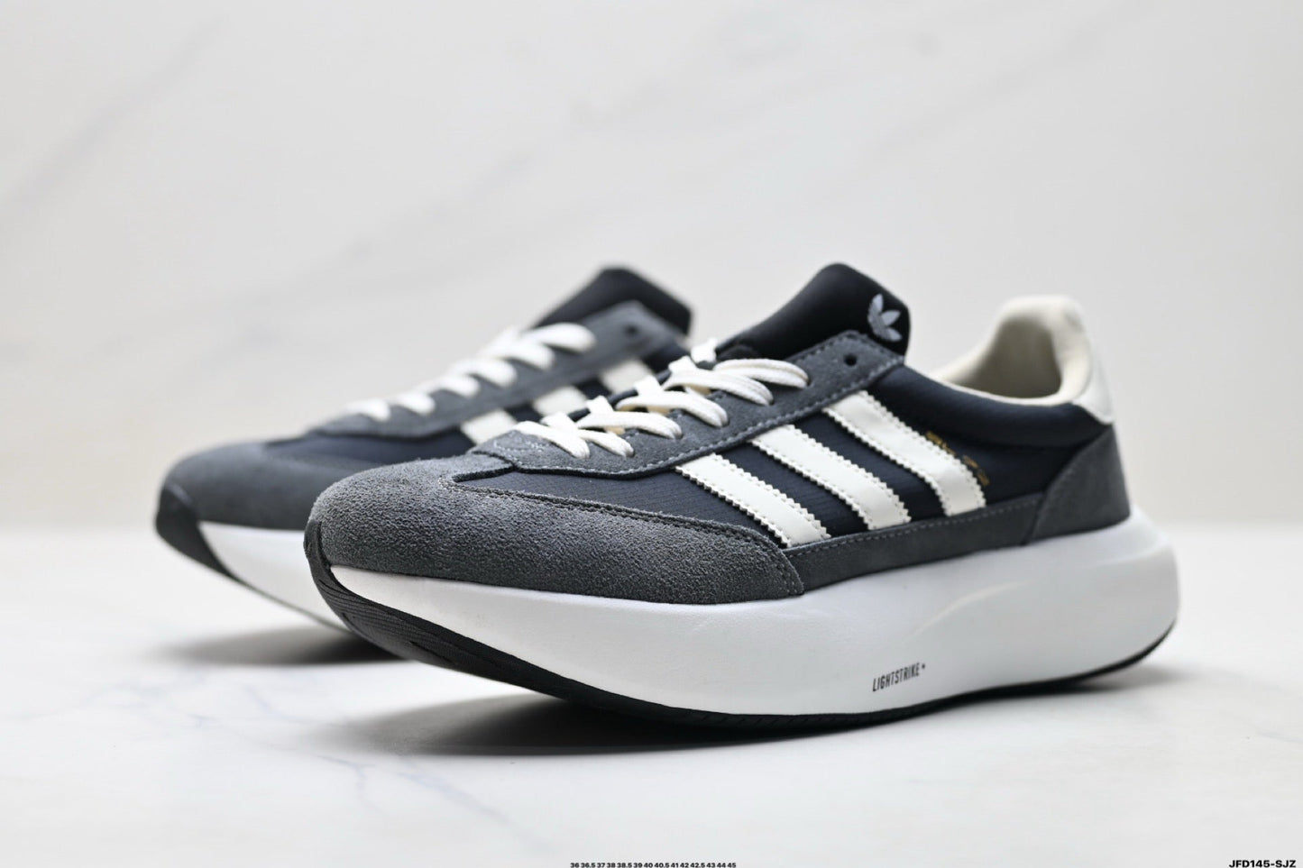 Adidas K81801650 Unisex Running Shoes - Grey/Black - image 5