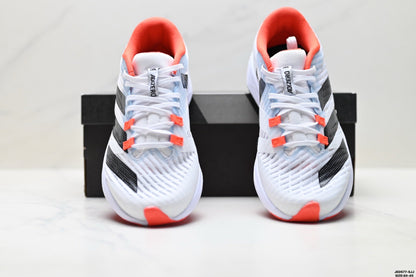 Adidas K81801450 Men's Running Shoes - White/Orange - image 7