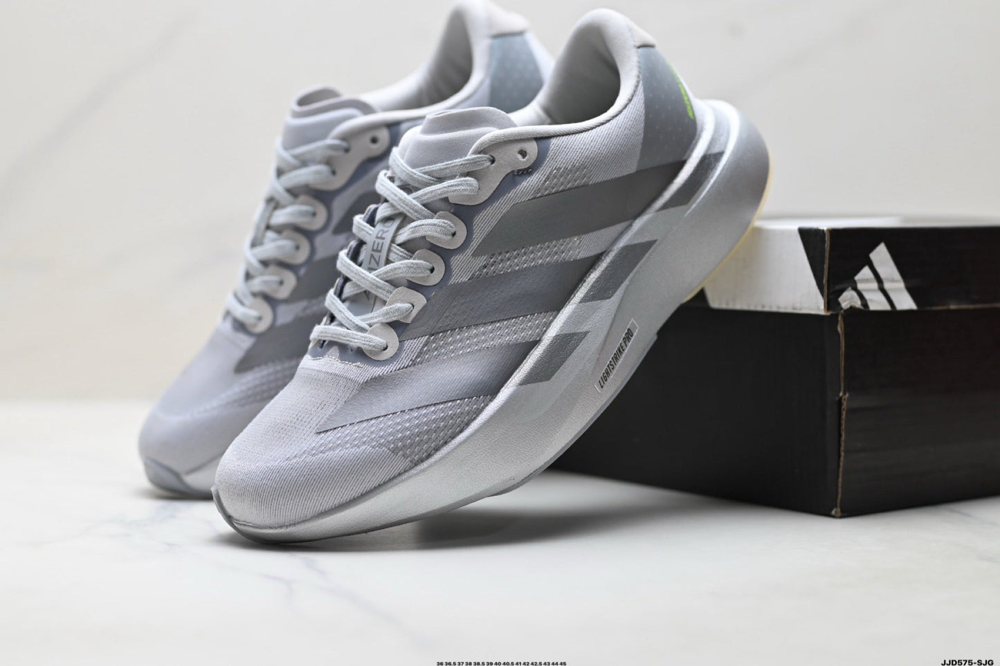 Adidas K81801450 Unisex Running Shoes - White/Grey