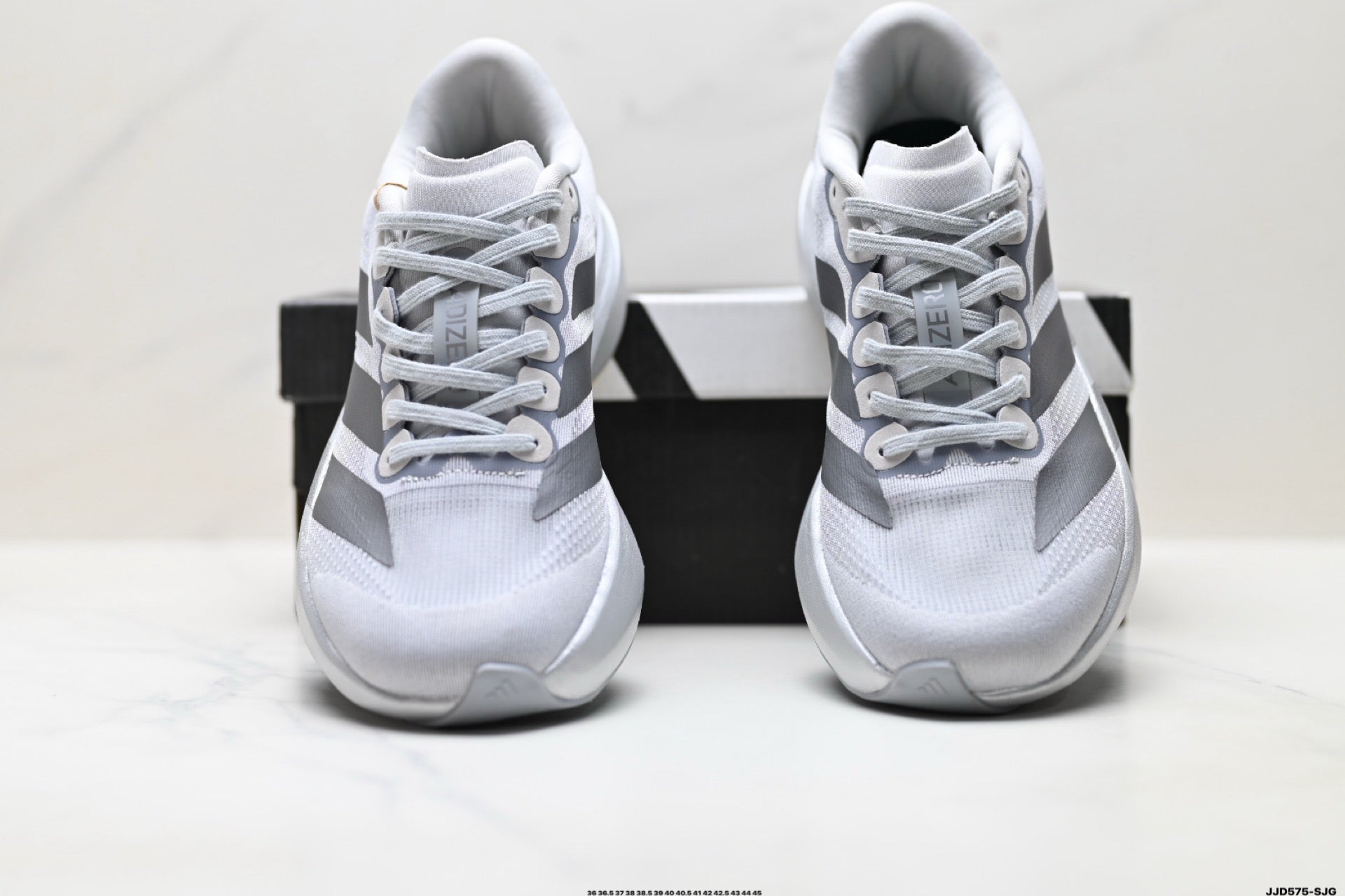 Adidas K81801450 Unisex Running Shoes - White/Grey - image 2