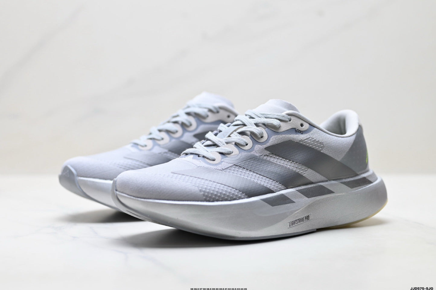 Adidas K81801450 Unisex Running Shoes - White/Grey - image 5