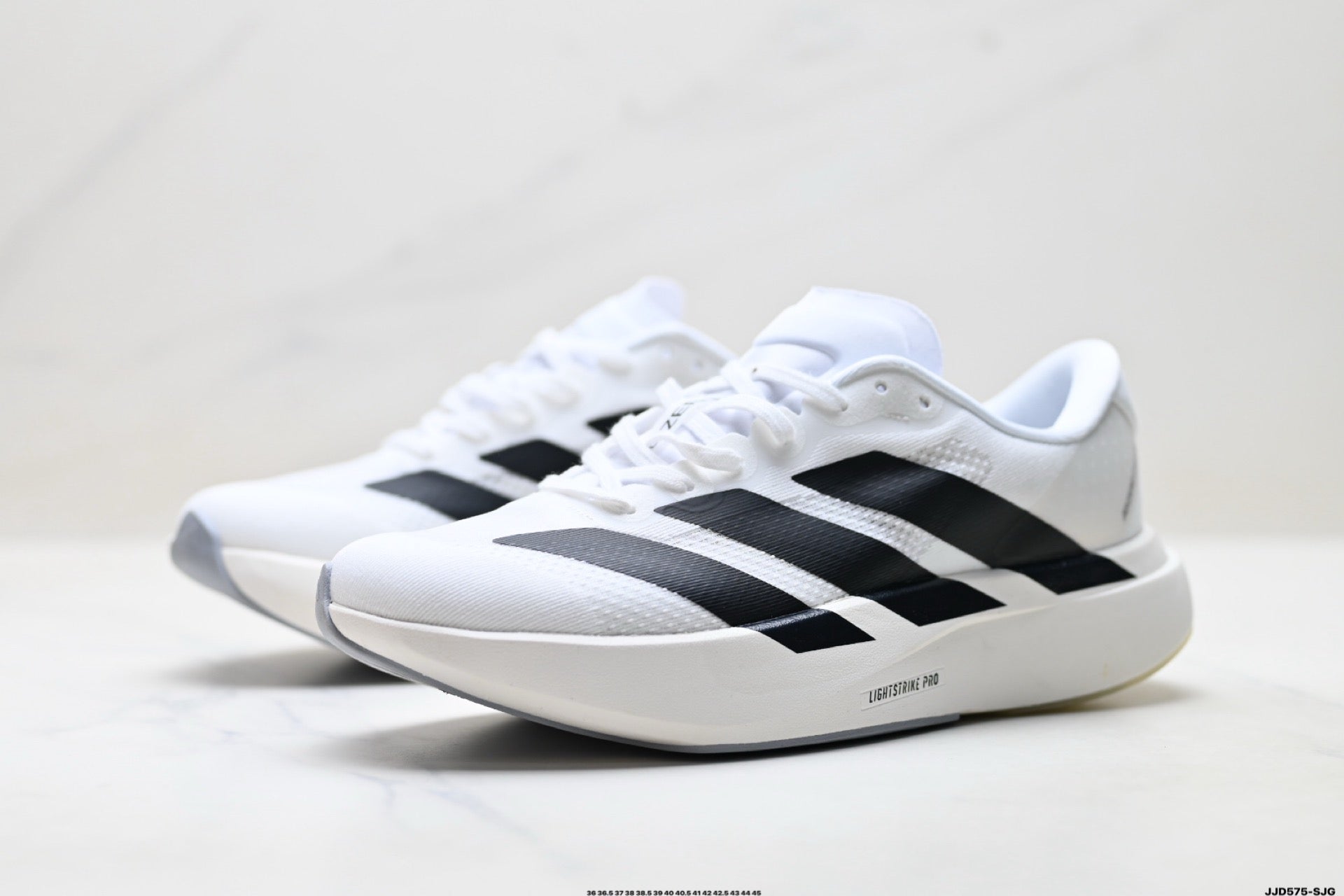 Adidas K81801450 Unisex Running Shoes - White/Black - image 20