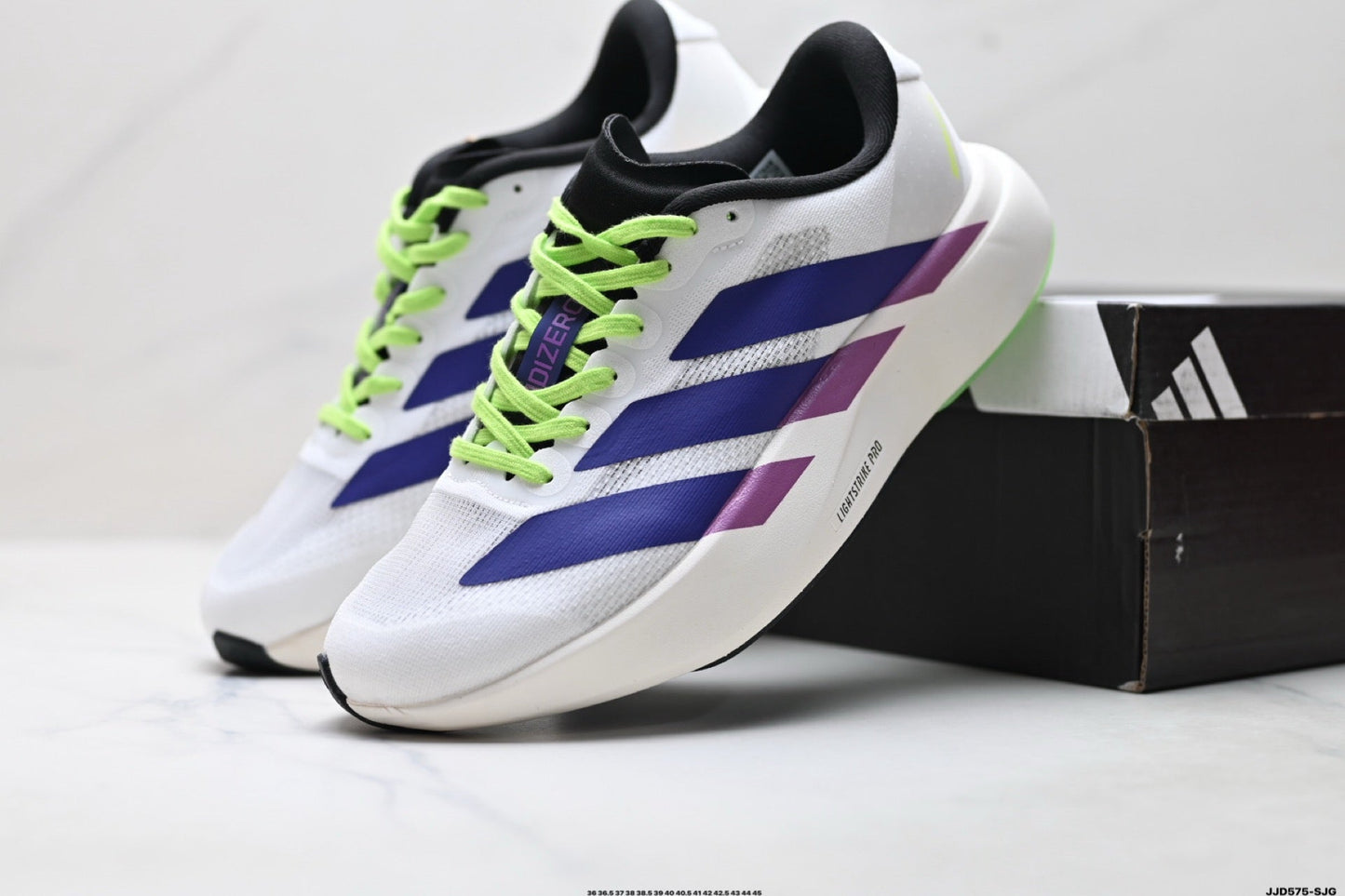 Adidas K81801450 Unisex Running Shoes - White/Black - image 21