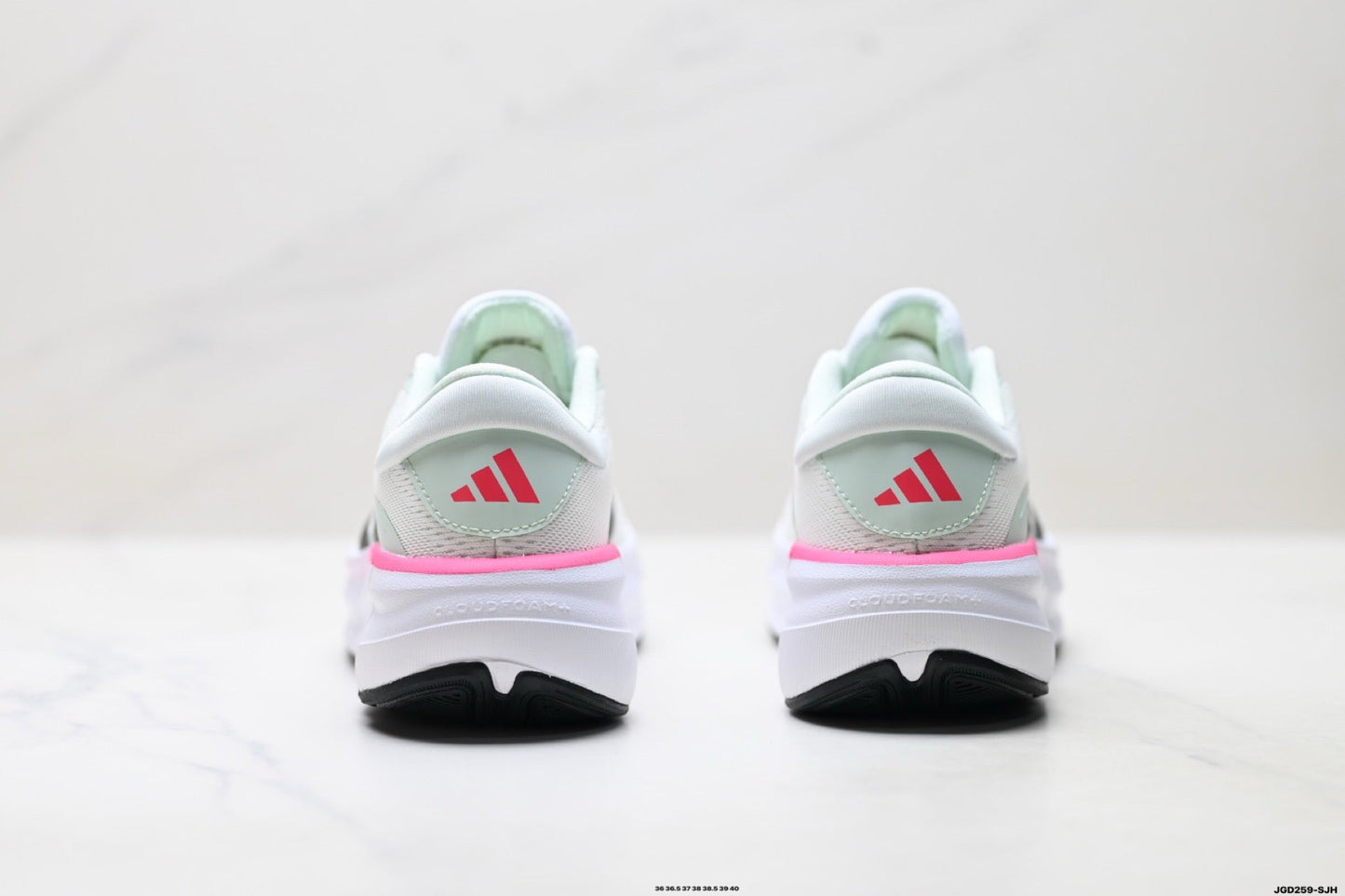 Adidas K81801750 Women's Running Shoes - White/Mint/Pink - image 3