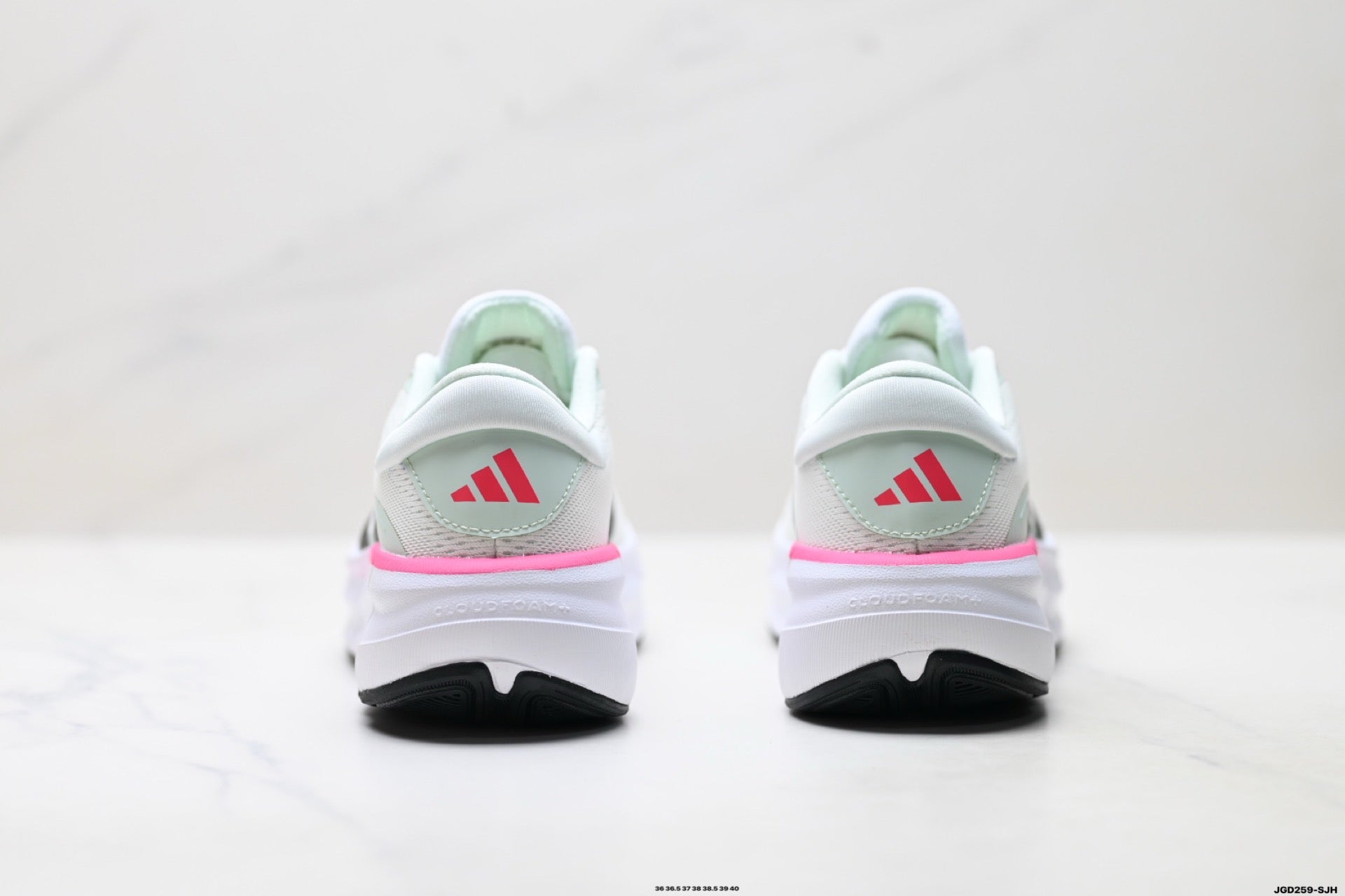Adidas K81801750 Women's Running Shoes - White/Mint/Pink - image 3