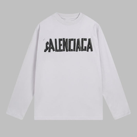 Balenciaga cotton long-sleeved T-shirt#3