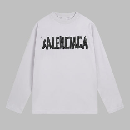 Balenciaga cotton long-sleeved T-shirt#3