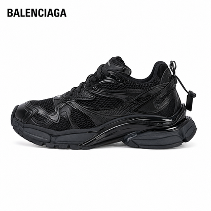 Balenciaga Runner 2.0 7th Black Technical Mesh Sneakers