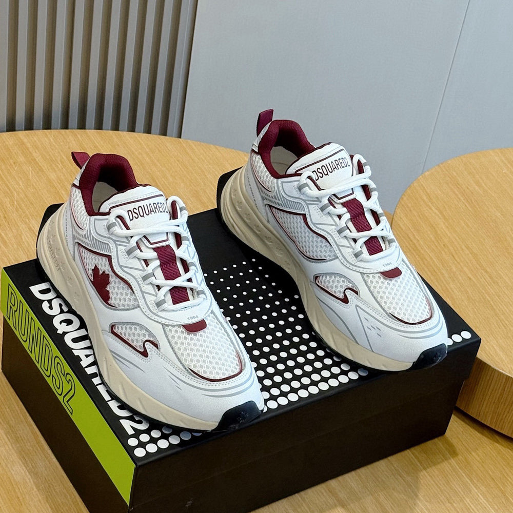 DSQ2 New Leather Men's Sneakers