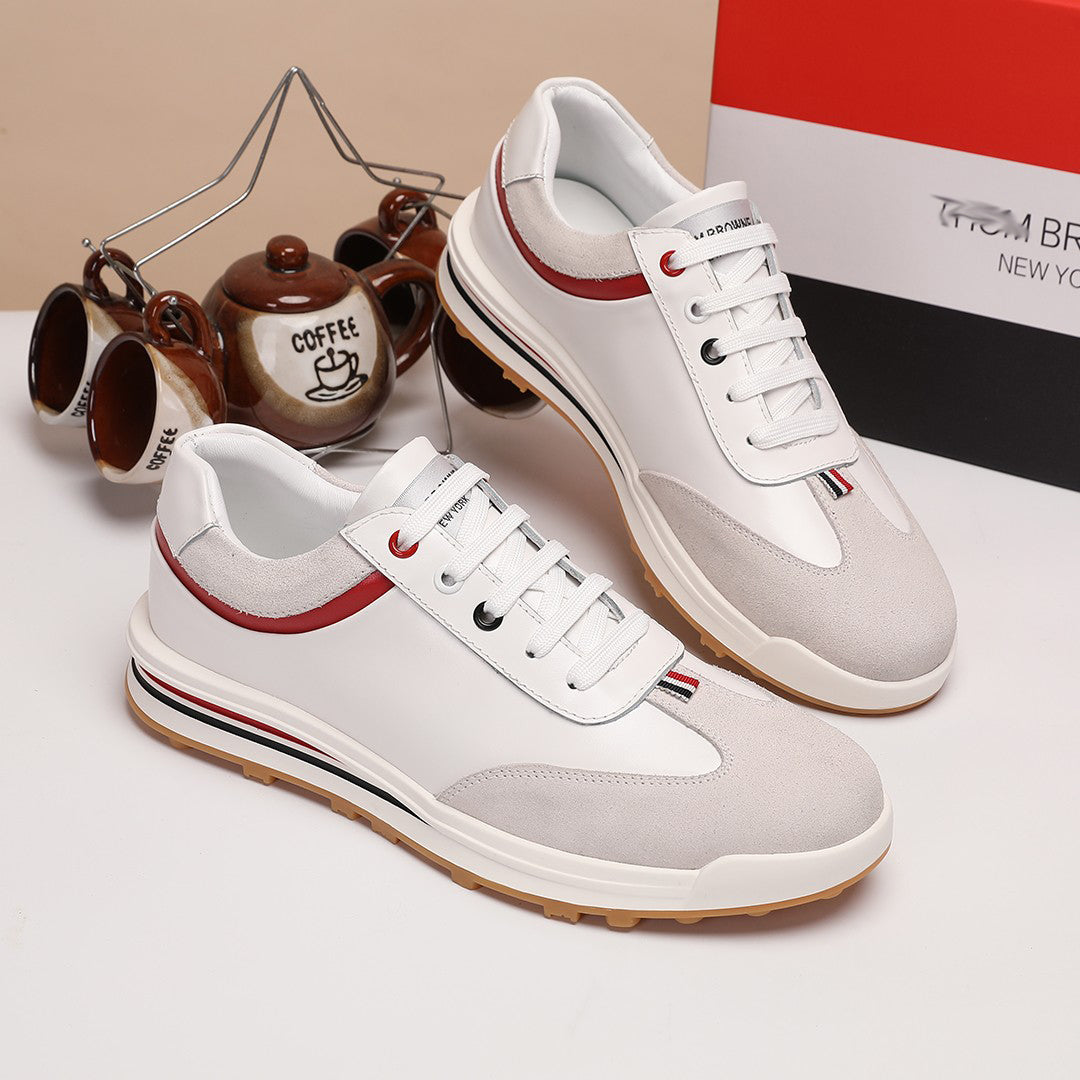 MR.TOM 2025ss Leather sneakers