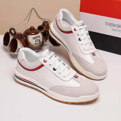 MR.TOM 2025ss Leather sneakers