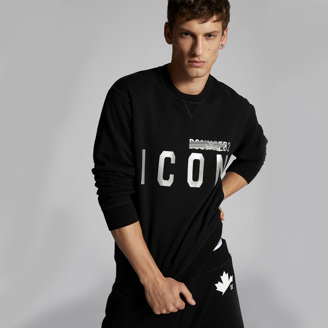 DSQ2 Men Letter sweatshirt