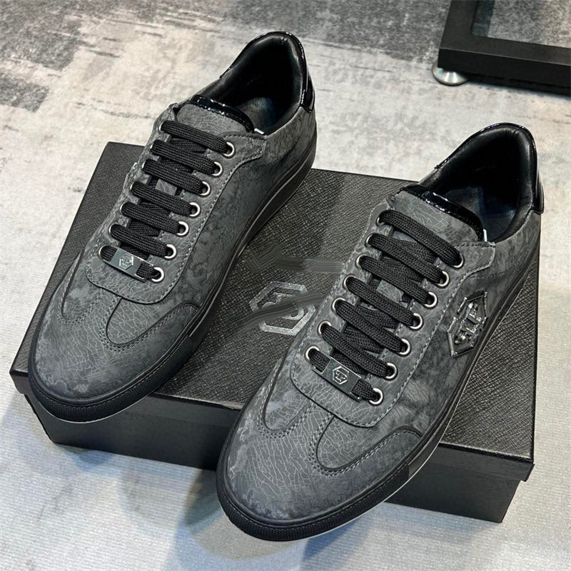 PP Men's Leather Sneakers