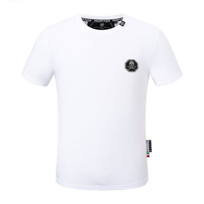 PIEIN Hot stamping Skull T-shirt