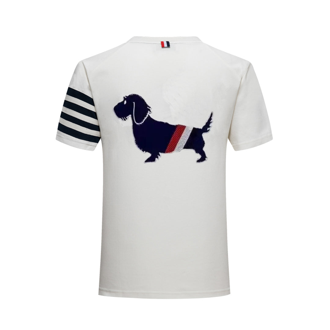 MR.TOM Puppy embroidery T-shirt