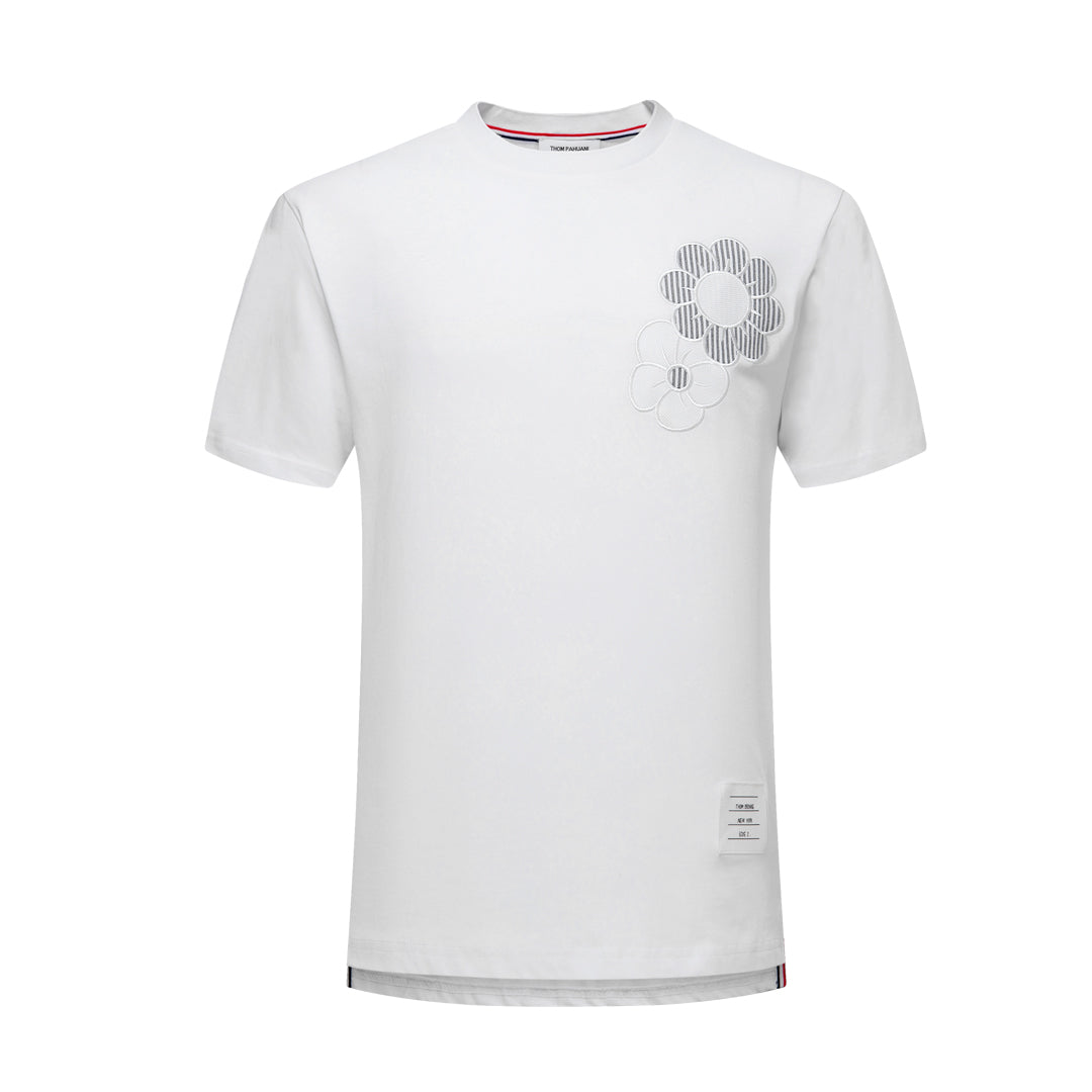 MR.TOM Floral Embroidery T-shirt