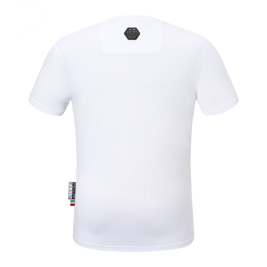 PIEIN Hot stamping Skull T-shirt
