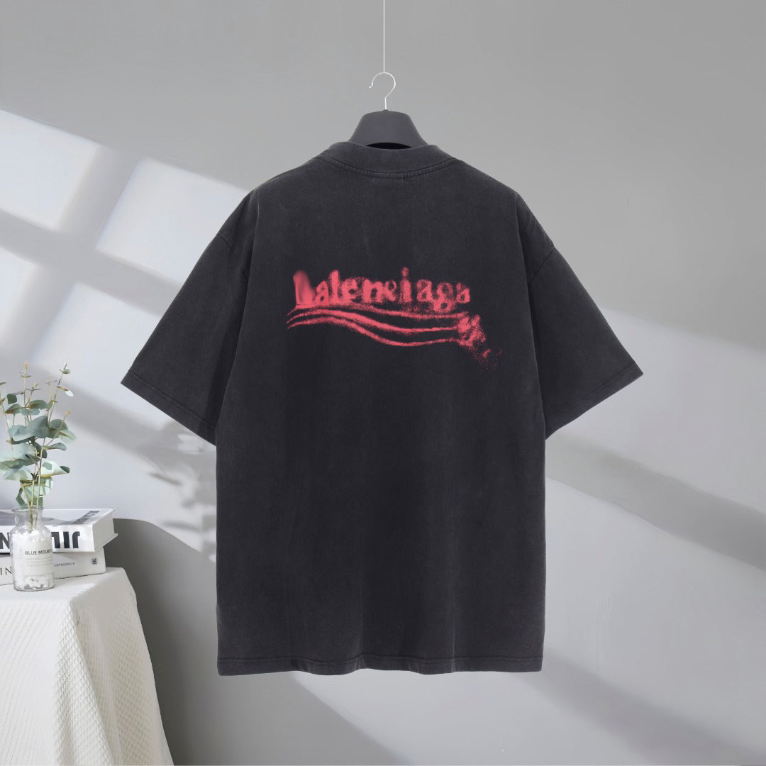 2025ss Black T-shirt